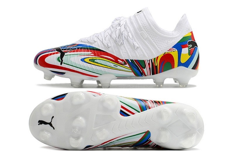 Puma Future Z 1.4 FG/AG Flags Of The World - White/Black/Red/Green