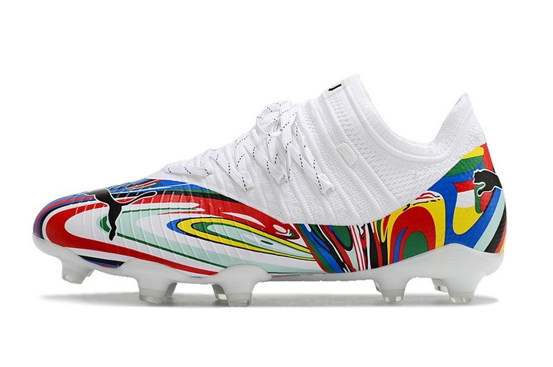 Puma Future Z 1.4 FG/AG Flags Of The World - White/Black/Red/Green
