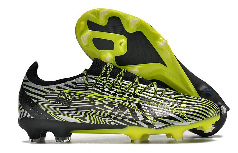 Puma Ultra Ultimate Teaser FG/AG - Black/White/Fizzy Light