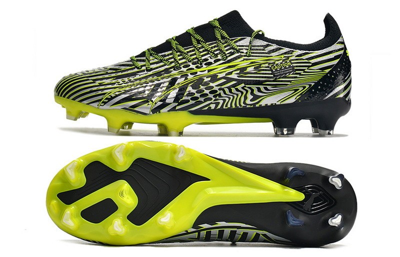 Puma Ultra Ultimate Teaser FG/AG - Black/White/Fizzy Light