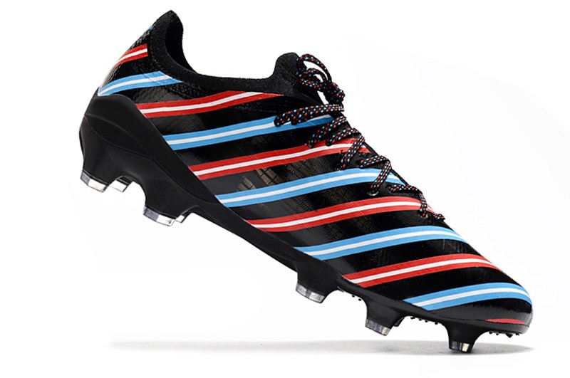 Puma Ultra 1.4 FG/AG Barbershop - Black/White/Blue/Red