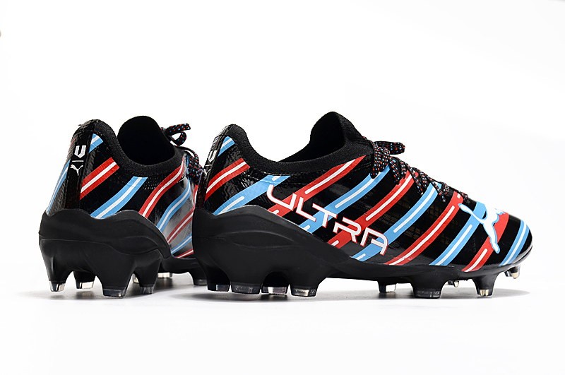 Puma Ultra 1.4 FG/AG Barbershop - Black/White/Blue/Red