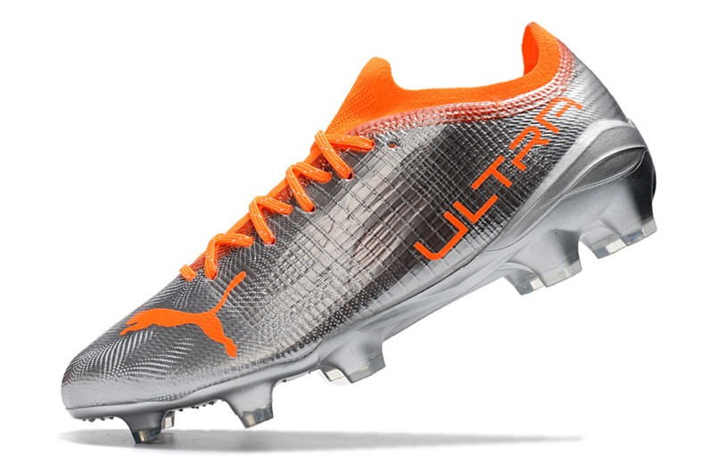 Puma Ultra 1.4 FG/AG Instinct - Diamond Silver/Orange