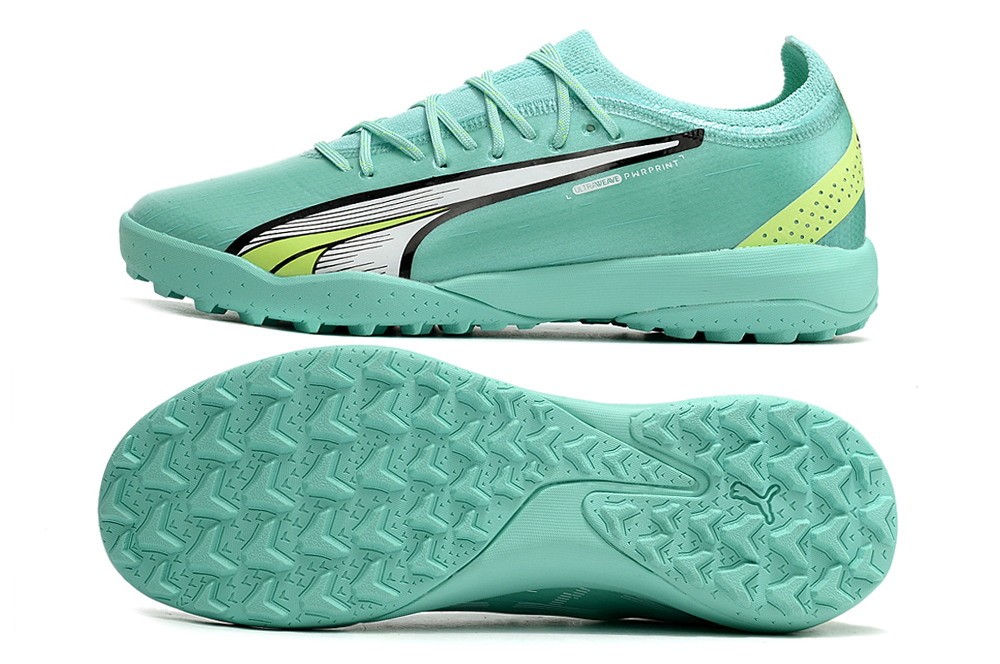 Puma Ultra Ultimate Cage TT Turf Pursuit - Electric Peppermint/White/Fast Yellow