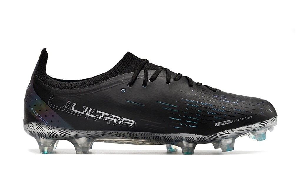 Puma Ultra Ultimate FG/AG Eclipse - Black/White/Elektro Aqua