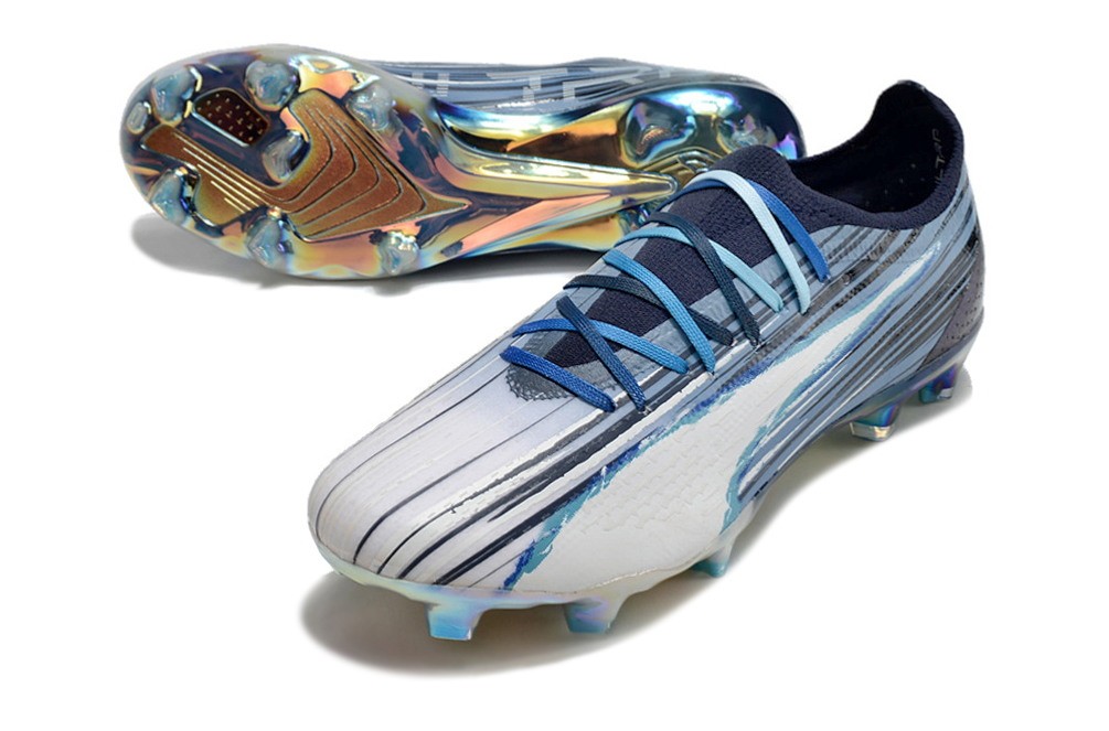 Puma Ultra Ultimate FG/AG Elements - Navy/White/Bright Aqua