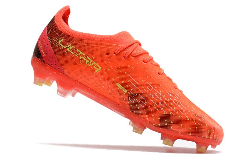 Puma Ultra Ultimate FG/AG 'Fearless' - Red/Fizzy Light/Puma Black