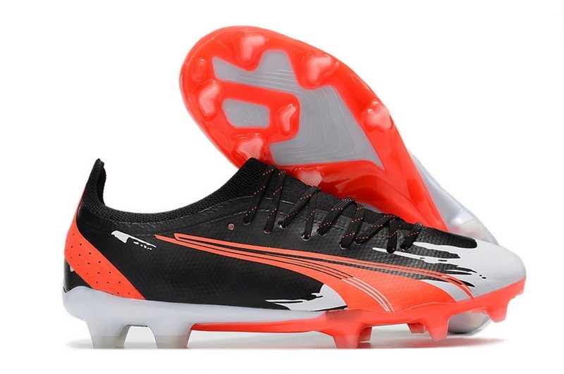 Puma Ultra Ultimate FG/AG Ran Out Of Ink - Black/Red/White