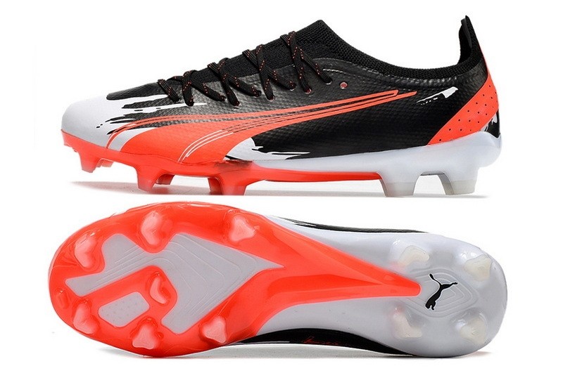 Puma Ultra Ultimate FG/AG Ran Out Of Ink - Black/Red/White
