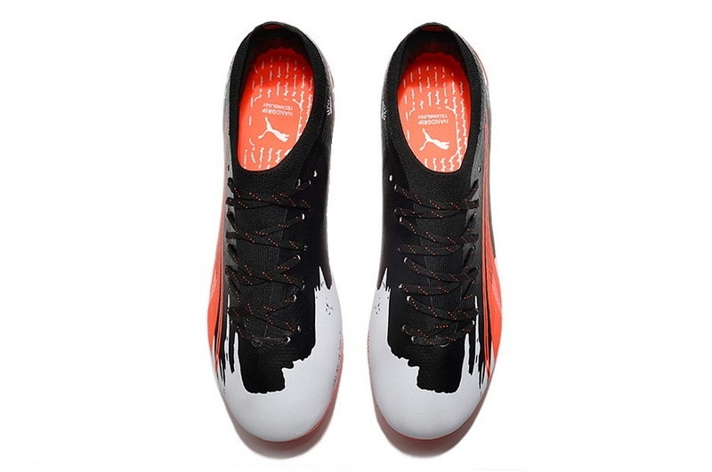 Puma Ultra Ultimate FG/AG Ran Out Of Ink - Black/Red/White