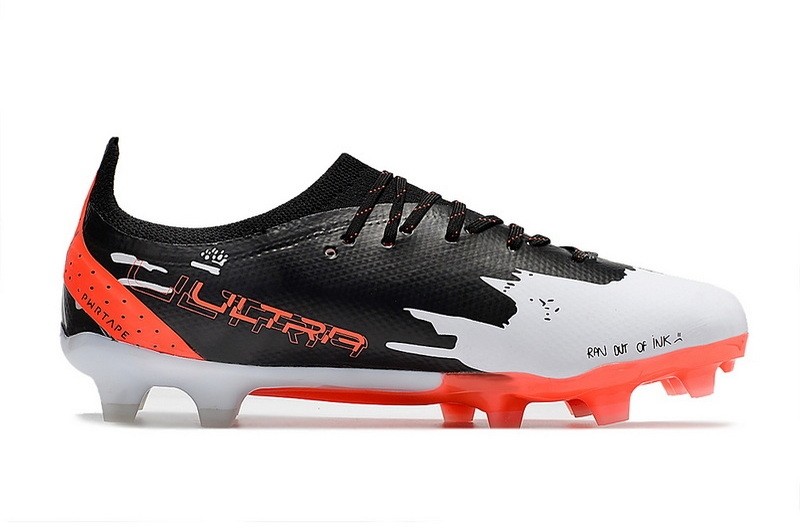 Puma Ultra Ultimate FG/AG Ran Out Of Ink - Black/Red/White