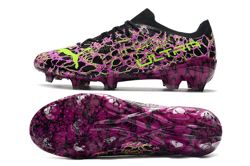 Puma Ultra 1.3 FG/AG Origins - Purple/Black/Green