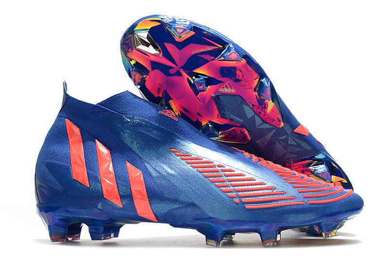 Adidas Predator Edge + FG 'Sapphire Edge' - Blue/Red