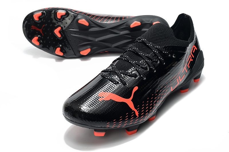 Puma Ultra 1.3 FG/AG Eclipse - Black/Orange