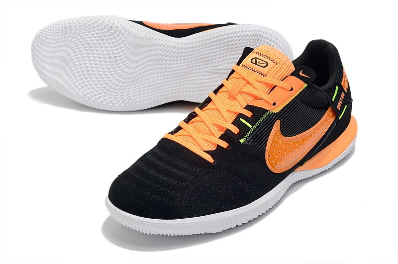 Nike Streetgato IC - Black/Total Orange/Volt