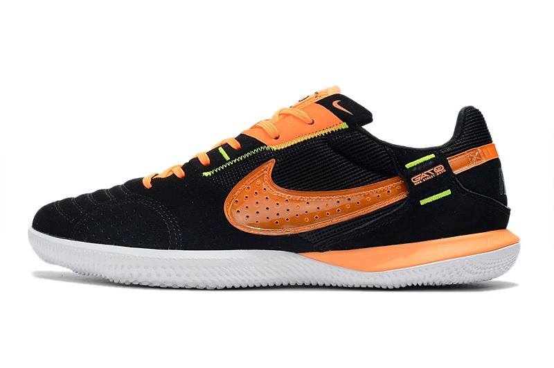Nike Streetgato IC - Black/Total Orange/Volt