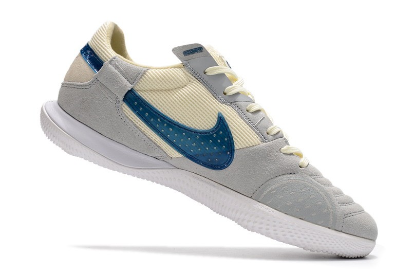 Nike Streetgato IC - Coconut Milk/Blue/White