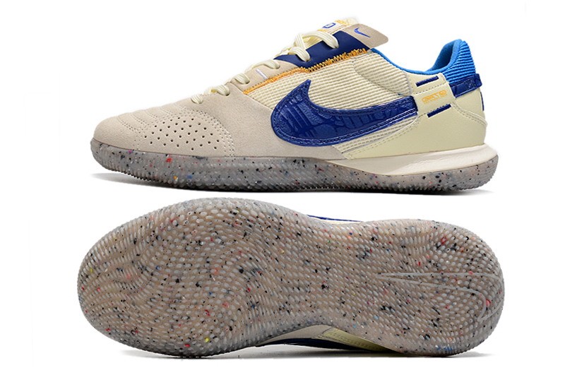 Nike Streetgato IC - Coconut Milk/Navy Blue/Gold/Hyper Royal