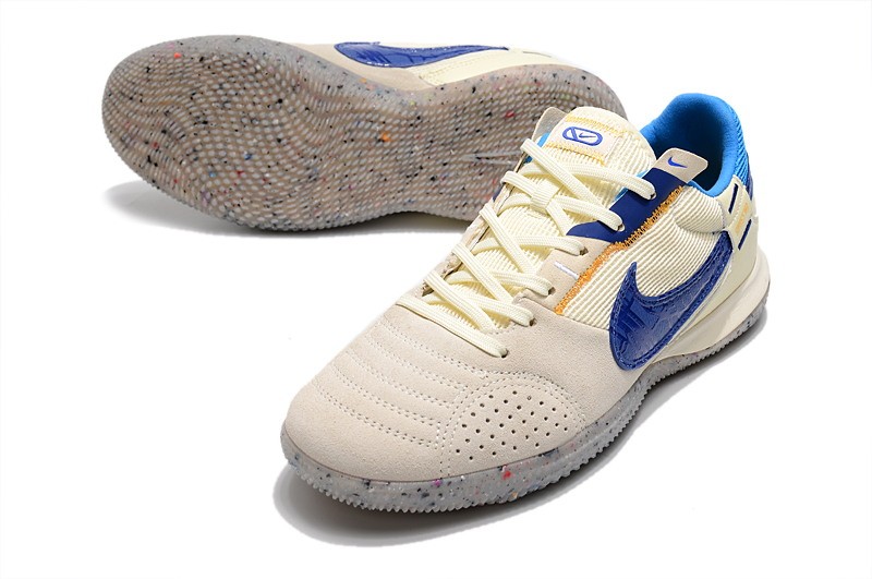 Nike Streetgato IC - Coconut Milk/Navy Blue/Gold/Hyper Royal