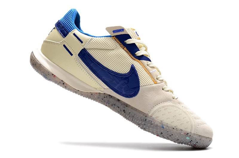 Nike Streetgato IC - Coconut Milk/Navy Blue/Gold/Hyper Royal