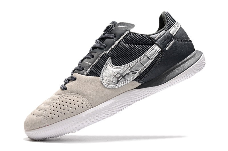 Nike Streetgato IC - Dark Grey/White/Silver