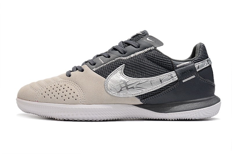 Nike Streetgato IC - Dark Grey/White/Silver