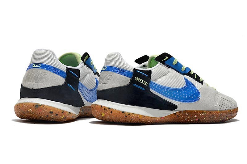 Nike Streetgato IC - White/Lite Photo Blue/Black/Lime Glow