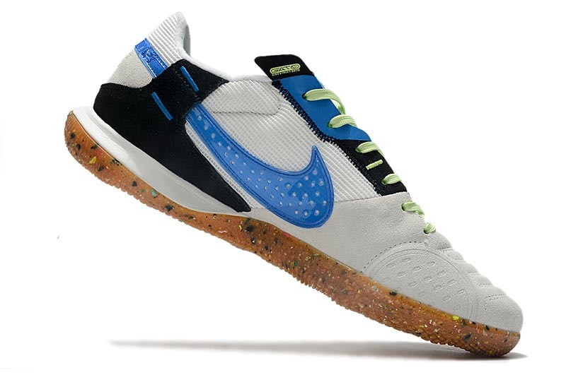 Nike Streetgato IC - White/Lite Photo Blue/Black/Lime Glow