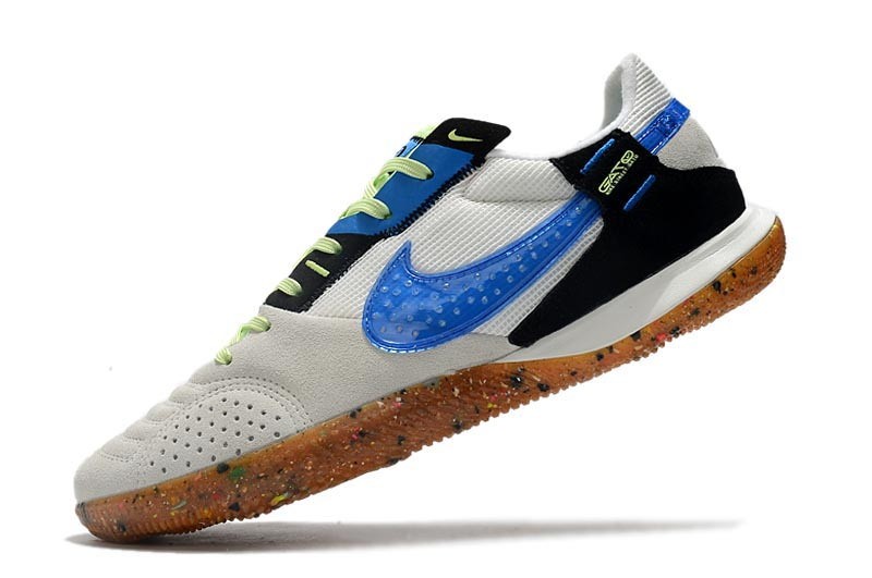 Nike Streetgato IC - White/Lite Photo Blue/Black/Lime Glow