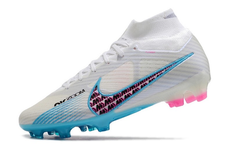 Nike Air Zoom Mercurial Superfly 9 Elite FG Blast Pack - White/Blue/Pink