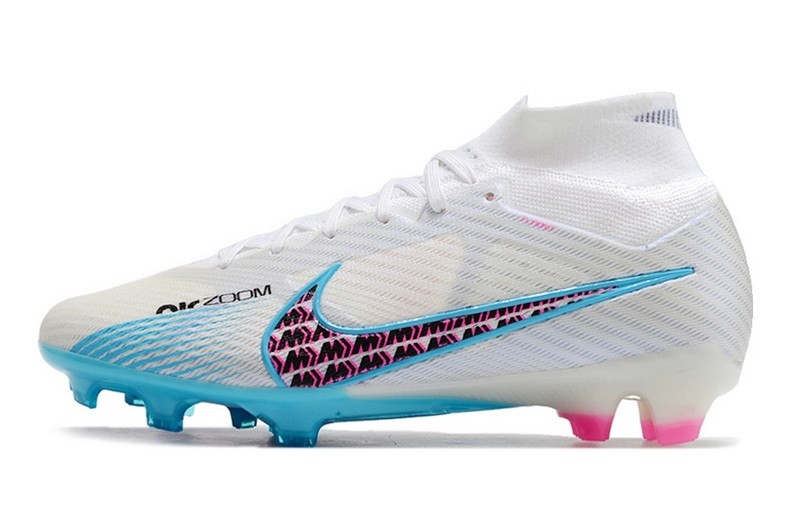 Nike Air Zoom Mercurial Superfly 9 Elite FG Blast Pack - White/Blue/Pink