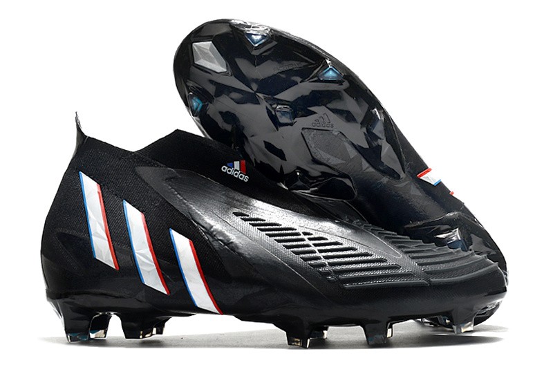 Adidas Predator Edge + FG 'Edge of The Darkness' - Core Black/White/Vivid Red