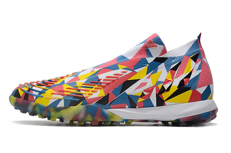 Adidas Predator Edge + TF Geometric - Blue/Yellow/Solar Red