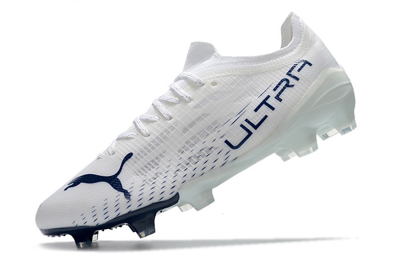 Puma Ultra 1.3 FG/AG Classic - White/Navy Blue