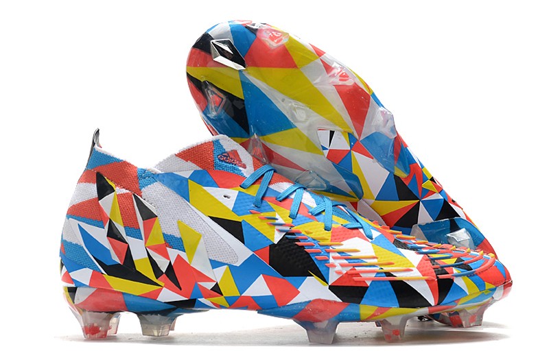 Adidas Predator Edge .1 FG Geometric - Blue/Yellow/Solar Red