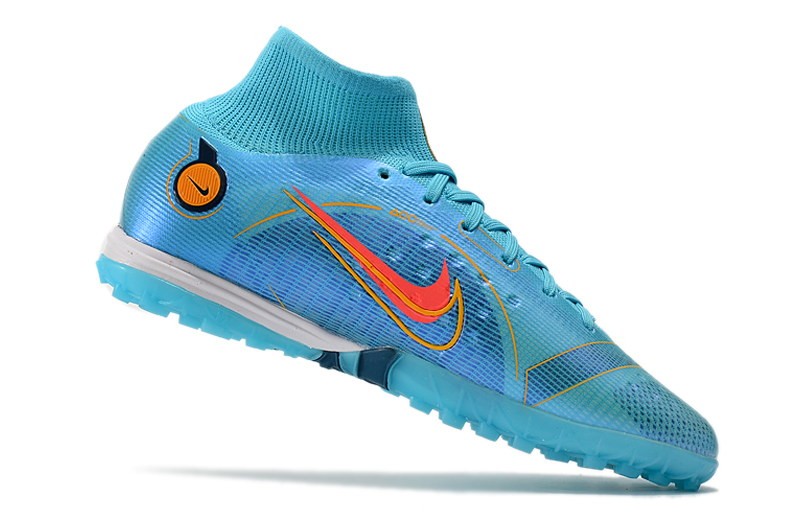 Nike Mercurial Superfly 8 Elite TF Blueprint - Blue/Orange