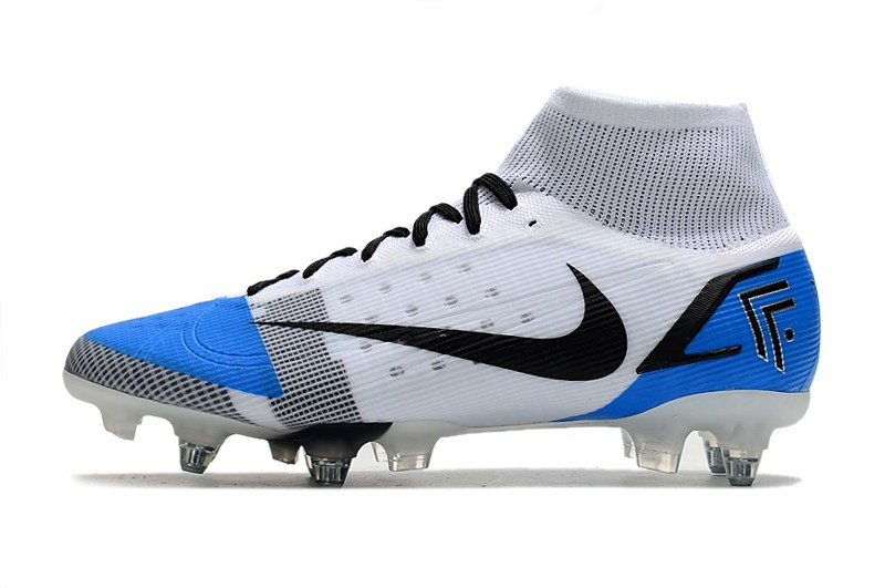 Nike Mercurial Superfly 8 Elite SG 'Travis Scott x Fragment' - White/Blue/Black