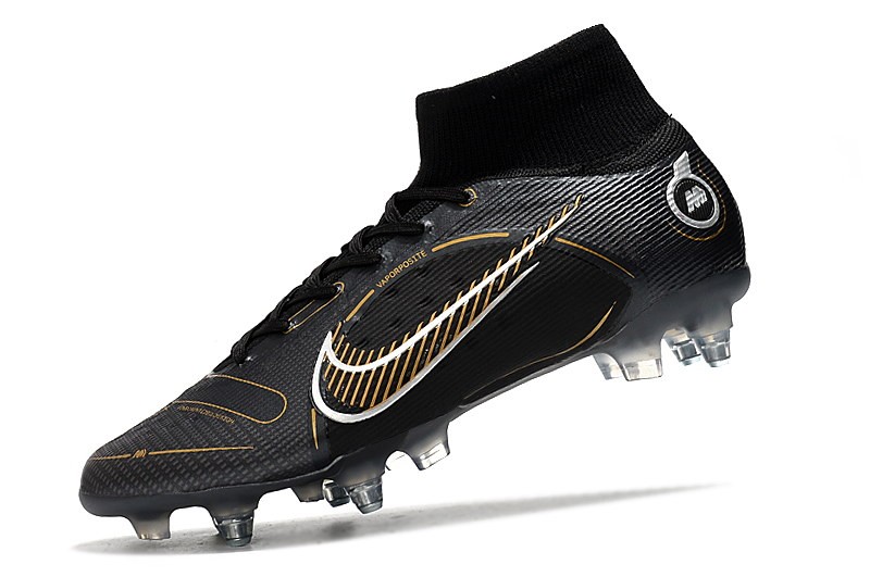 Nike Mercurial Superfly 8 Elite SG Shadow - Black/Gold/Silver