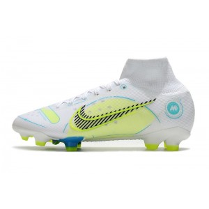Nike Mercurial Superfly 8 Elite FG Blueprint Remix - White/Blue/Yellow