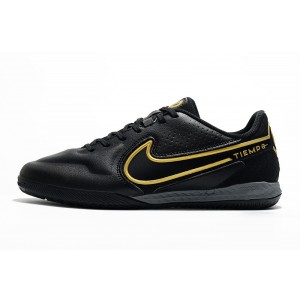 Nike Tiempo Legend React 9 Pro IC Shadow - Black/Gold