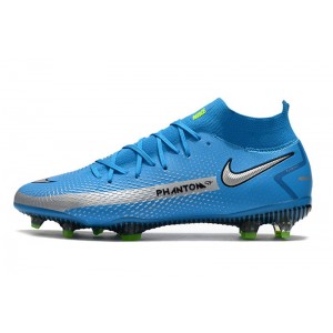 Nike Phantom GT Elite DF FG - Blue/Metallic Silver/Black