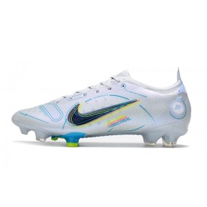 Nike Mercurial Vapor 14 Elite FG  'The Progress' - White Grey/Blackened Blue
