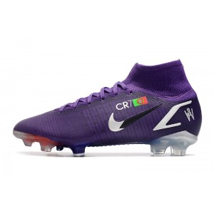 Nike Mercurial Superfly 8 CR7 Elite FG Freestyle - Purple/Red