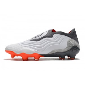 Adidas Copa Sense + FG White Spark - White/Red/Iron Metal