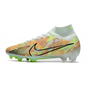 Nike Air Zoom Mercurial Superfly 9 Elite FG Bonded - Green/Blackened Blue/Orange