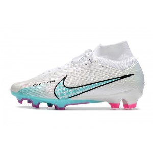Nike Air Zoom Mercurial Superfly 9 Elite FG - White/Blue/Laser Pink