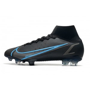 Nike Mercurial Superfly 8 Elite FG - Black/Blue
