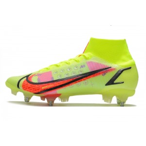 Nike Mercurial Superfly 8 'Motivation Pack' SG - Yellow / Bright Crimson / Black