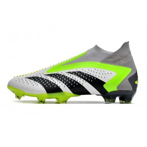 Adidas Predator Accuracy+ FG Crazyrush - White/Core Black/Lucid Lemon