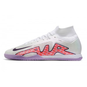 Nike Air Zoom Mercurial Superfly 9 Elite IC Disruption - White/Black/Red
